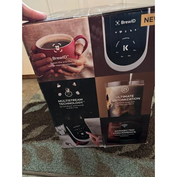 Keurig K-Supreme Smart Single Serve Coffee Maker in Black. RETAILS $119 - Picture 4 of 8